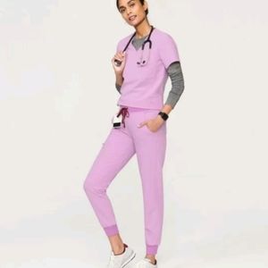 NWT Figs Iris/Dusk SET Catarina/Zamora Joggers